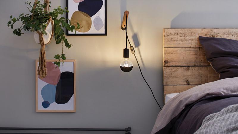 Wandleseleuchte für eine gemütliche Atmosphäre im Schlafzimmer