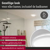 Ultradunne witte LED-plafondlamp met IP44, spatwaterdicht en roestvrij voor badkamer en kamers