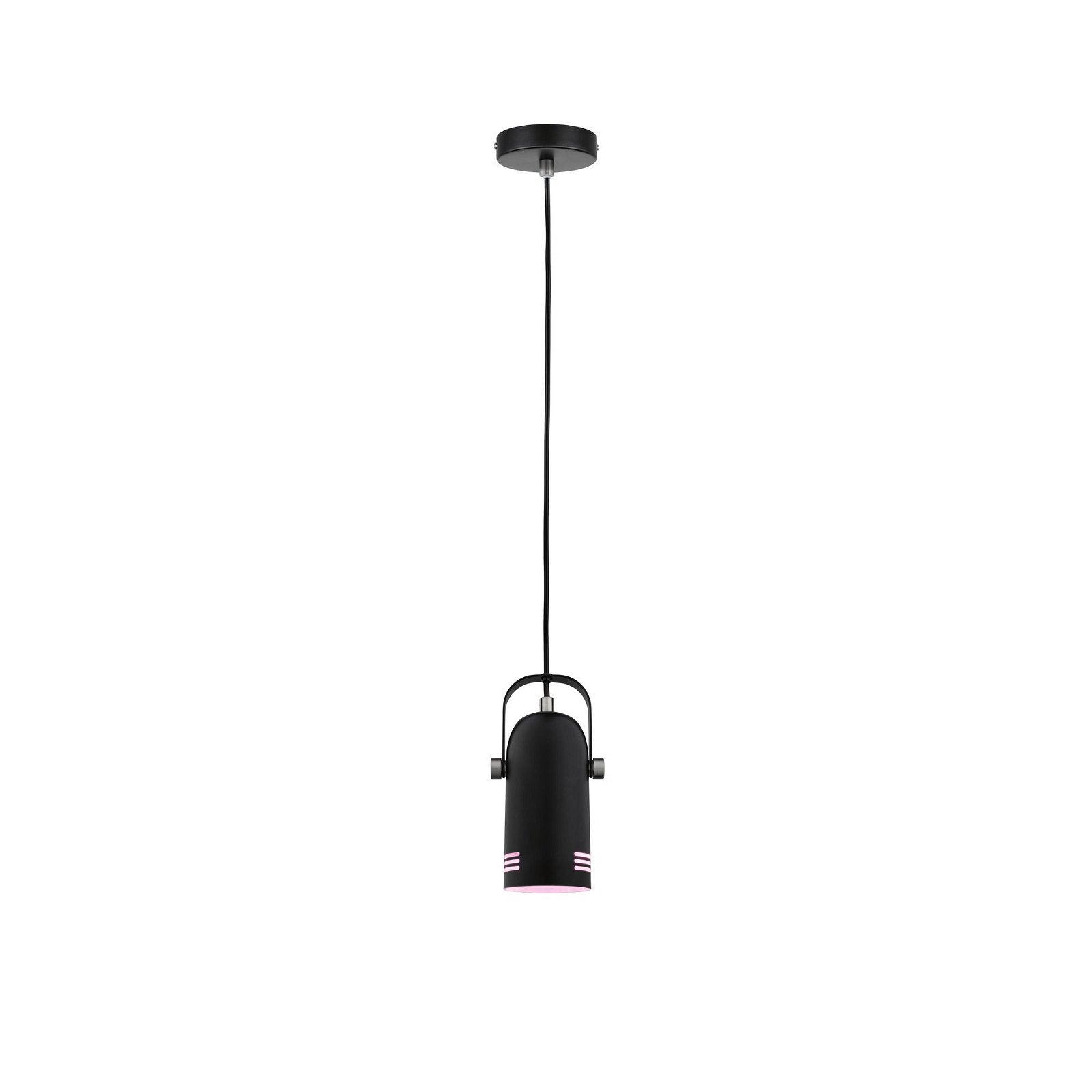 Neordic Bundle Luminaire en suspension Lavea + Réflecteur LED E27 Noir gradable Métal / 230V 200lm 6,5W 1300K
