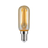 Amberkleurige LED-lamp met E14-fitting, warm wit licht voor sfeerverlichting