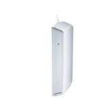 Boîtier en plastique blanc avec câble, appareil électronique moderne pour domotique