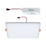 Panneau LED rectangulaire blanc avec câbles pour éclairage encastré économique en énergie