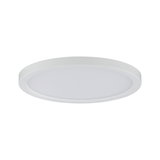 Rond wit LED-plafondpaneel met matte kunststofrand voor energiezuinige verlichting