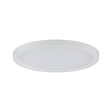 Panneau LED de plafond rond blanc avec cadre en plastique mat pour éclairage économique