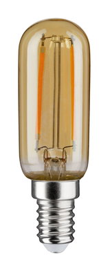 LED-lamp met amberkleurig glas en E14-fitting voor decoratieve verlichting en energiebesparing