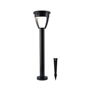 Solar Piquet à planter LED Ancona IP44 3000K 300lm Noir 140mm