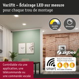 Éclairage LED VariFit avec blanc réglable et fonction dimmable pour un éclairage intelligent