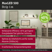 MaxLED 500 LED-Lichtstreifen 1 m mit 40 % weniger Energieverbrauch für effiziente Raumbeleuchtung