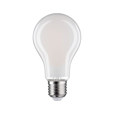 Classic LED light bulb with frosted glass and E27 base for energy-efficient lighting