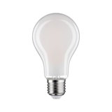 Classic LED light bulb with frosted glass and E27 base for energy-efficient lighting