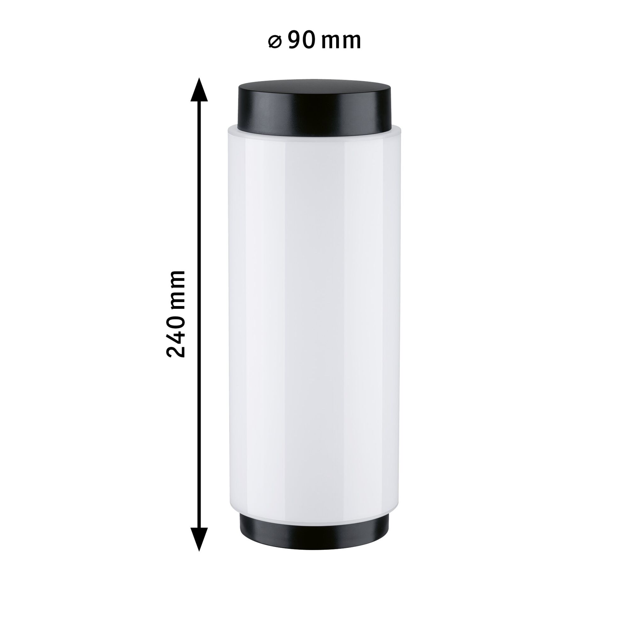 ModuShine Shade Selaro IP44 cylindrical Anthracite/White