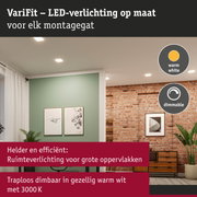 VariFit dimbare LED-plafondlamp in warm wit voor grote ruimtes met 3000K lichtkleur