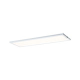 Flache weiße LED-Deckenleuchte aus Aluminium mit gleichmäßigem Licht für moderne Räume