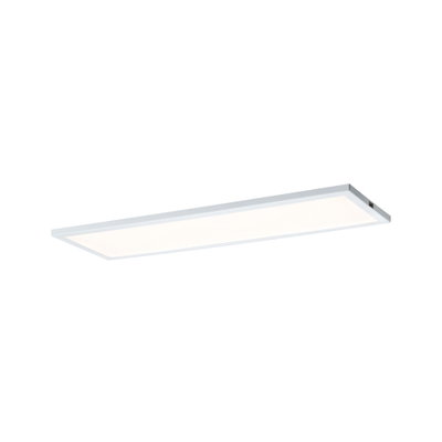 Flache weiße LED-Deckenleuchte aus Aluminium mit gleichmäßigem Licht für moderne Räume