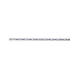 Bande LED longue avec LEDs blanches sur support gris pour solutions d'éclairage flexibles