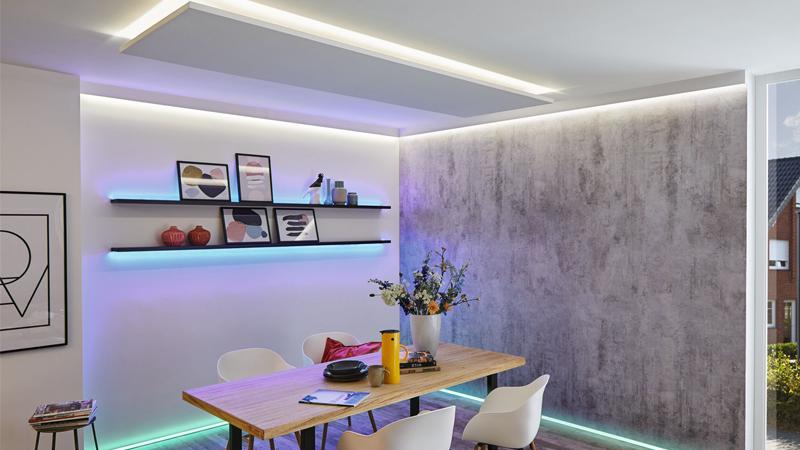 Paulmann LED Strips sorgen für dekoratives und flächiges Licht LED Strips für Licht in allen Räumen
