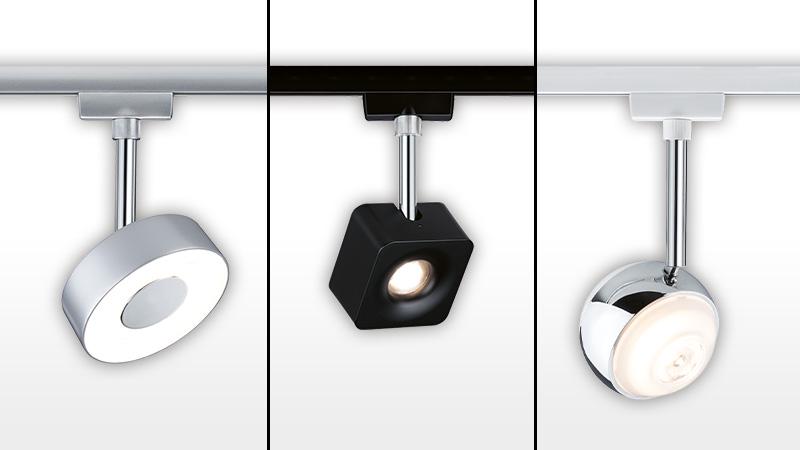 LED Spots für Schienensystem LED-Spots für URail