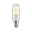 Filament 230 V LED-rør E14 470lm 4,8W 2700K dæmpbar Klar LED-pære med klart glas og varmt hvidt lys, energibesparende lampe til hjemmebrug.