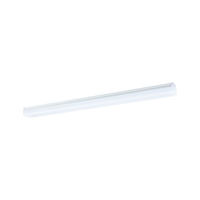 Plafonnier LED blanc en plastique au design fin pour un éclairage intérieur moderne