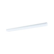 White LED ceiling light made of plastic with slim design for modern indoor lighting