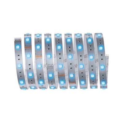 Bande LED flexible avec LEDs bleues sur support transparent pour solutions d'éclairage modernes
