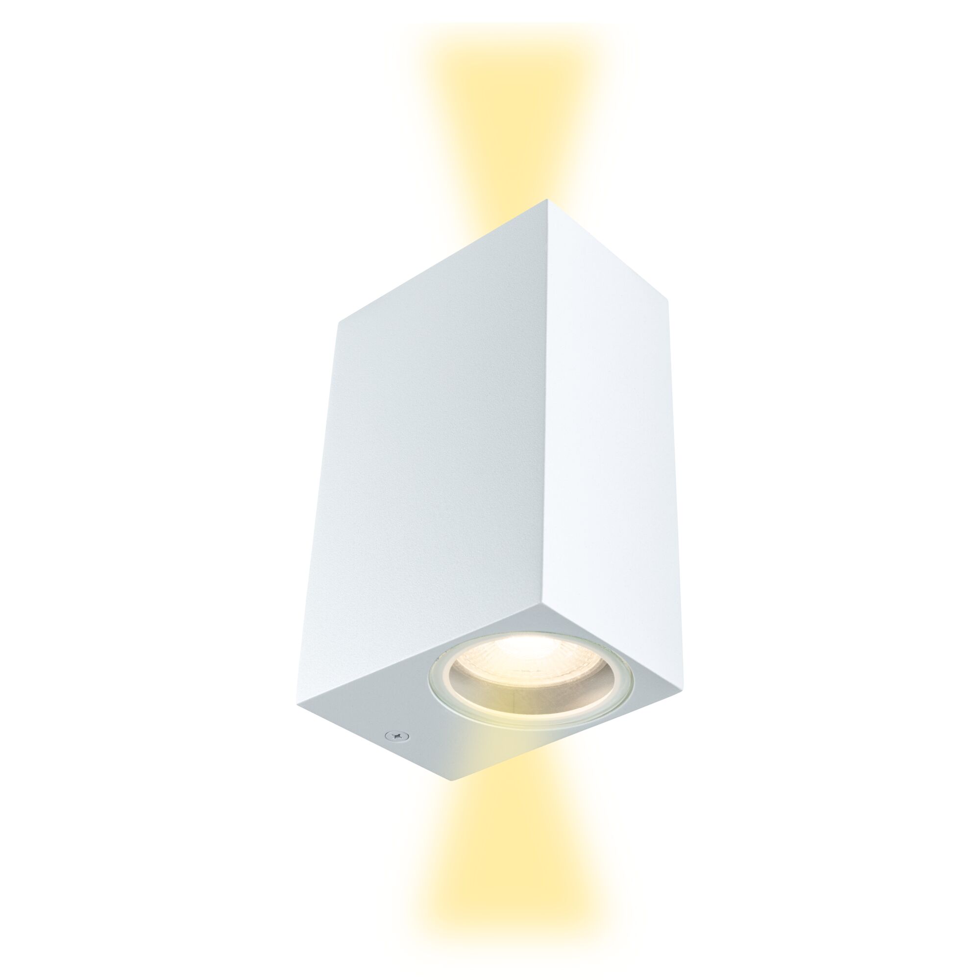 Applique Imola IP44 GU10 230V max. 2x10W Blanc dépoli