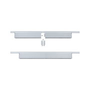 Modular white LED lighting system with connectors for flexible lighting setups