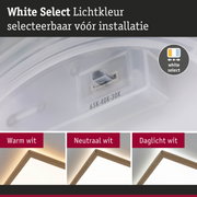 Witte Select lichtkleurregelaar voor LED-verlichting met warm, neutraal en daglicht wit