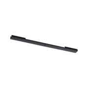 Slim black aluminium wall light with modern design for stylish indoor lighting solutions