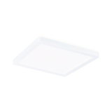 Vierkante witte LED-plafondlamp met kunststof frame voor moderne binnenverlichting