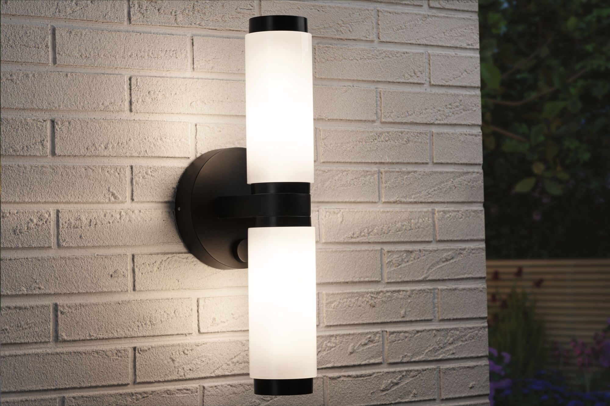 ModuShine Shade Selaro IP44 cylindrical Anthracite/White