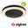 LED-plafondlamp Smart Home Zigbee 3.0 Circula schemersensor insectvriendelijk IP44 rond 320mm Tunable Warm 14W 880lm 230V Antraciet Kunststof Ronde zwarte LED-plafondlamp met warm wit licht en Zigbee smart home bediening