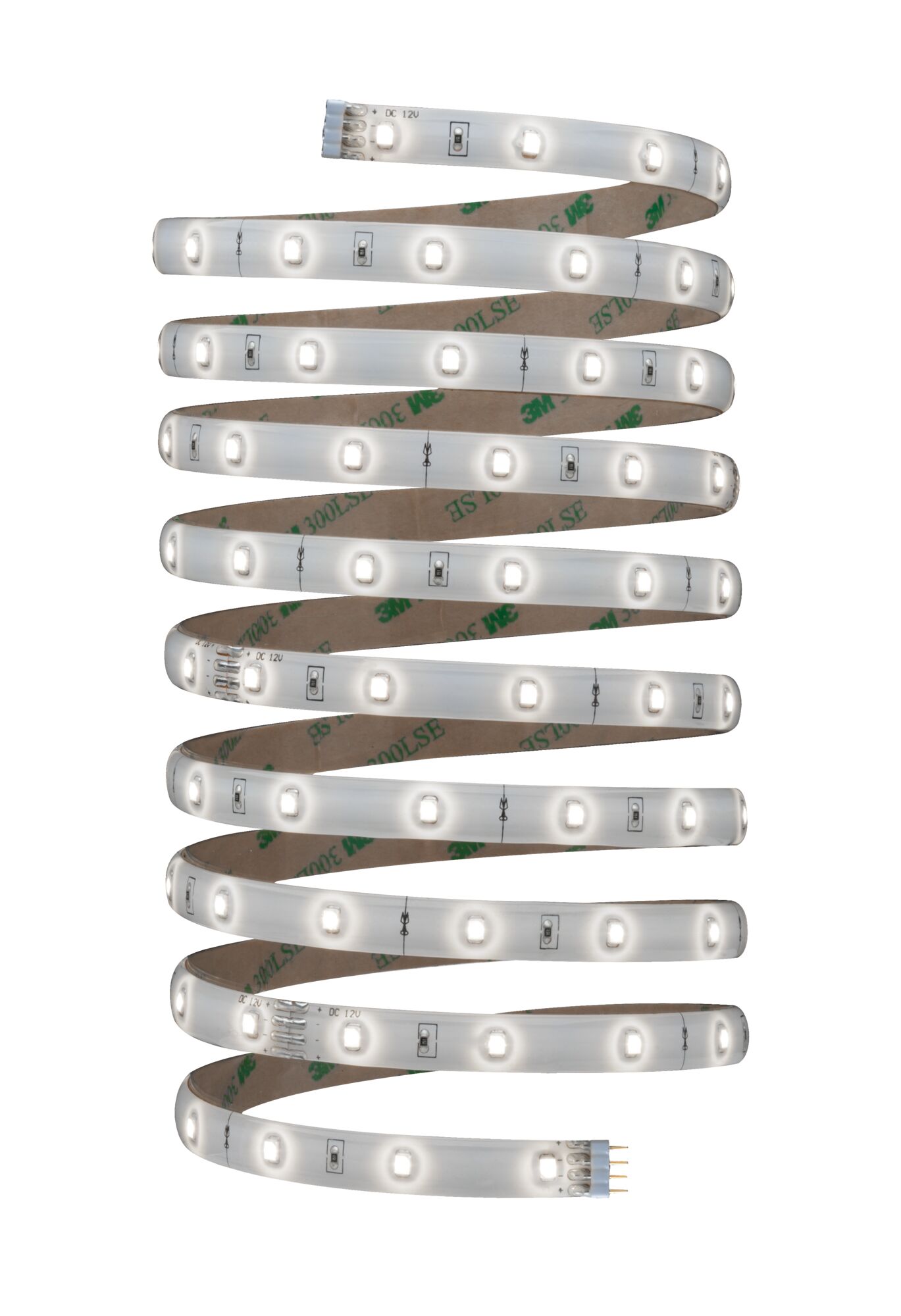 Flexible LED-Lichtleiste mit weißen LEDs und selbstklebender Rückseite für vielseitige Beleuchtungslösungen