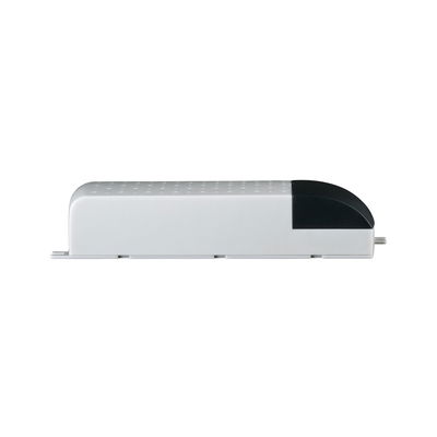 Boîtier électronique rectangulaire blanc en plastique avec couvercle noir pour pilote LED