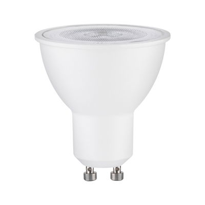 Weiße LED-Reflektorlampe mit GU10-Sockel aus Kunststoff für energiesparende Beleuchtung