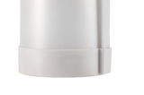 Boîtier en plastique blanc à surface lisse pour éclairage LED, design moderne