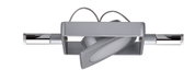Modern silver aluminum LED recessed spotlight with adjustable head for versatile home lighting
