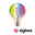 Filament 230 V Smart Home Zigbee 3.0 Globe LED G95 E27 470lm 6,3W RGBW+ gradable Doré Ampoule LED avec filament en spirale et verre coloré pour éclairage intelligent Zigbee
