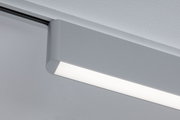 Moderne LED-Deckenleuchte aus silbernem Aluminium mit diffusem Licht für Wohnräume