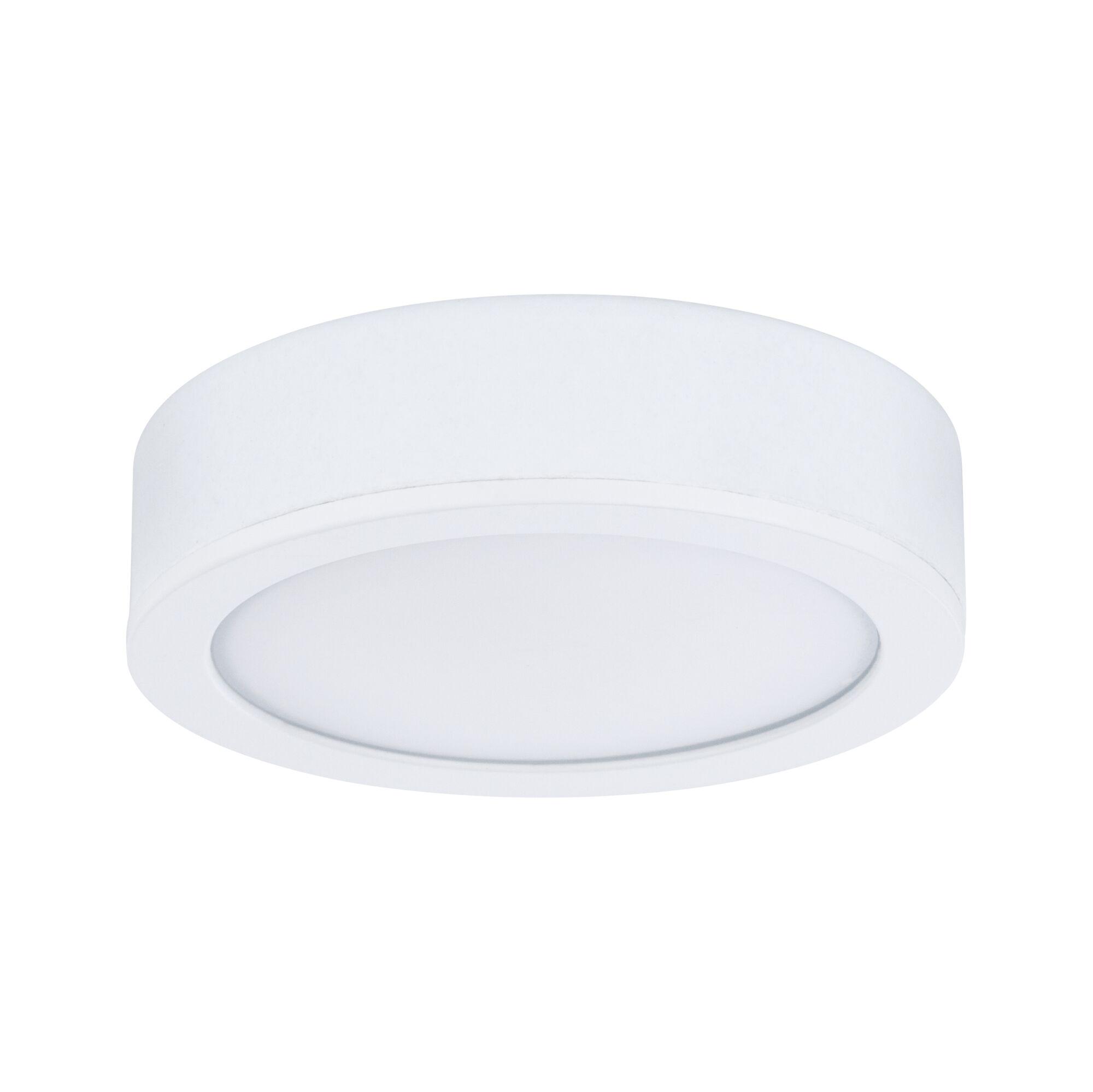 Ronde witte LED-plafondlamp van kunststof voor moderne binnenverlichting
