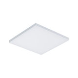 Plafonnier LED carré blanc en plastique pour éclairage moderne intérieur