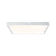 Plafonnier LED rectangulaire blanc avec cadre en aluminium pour éclairage moderne