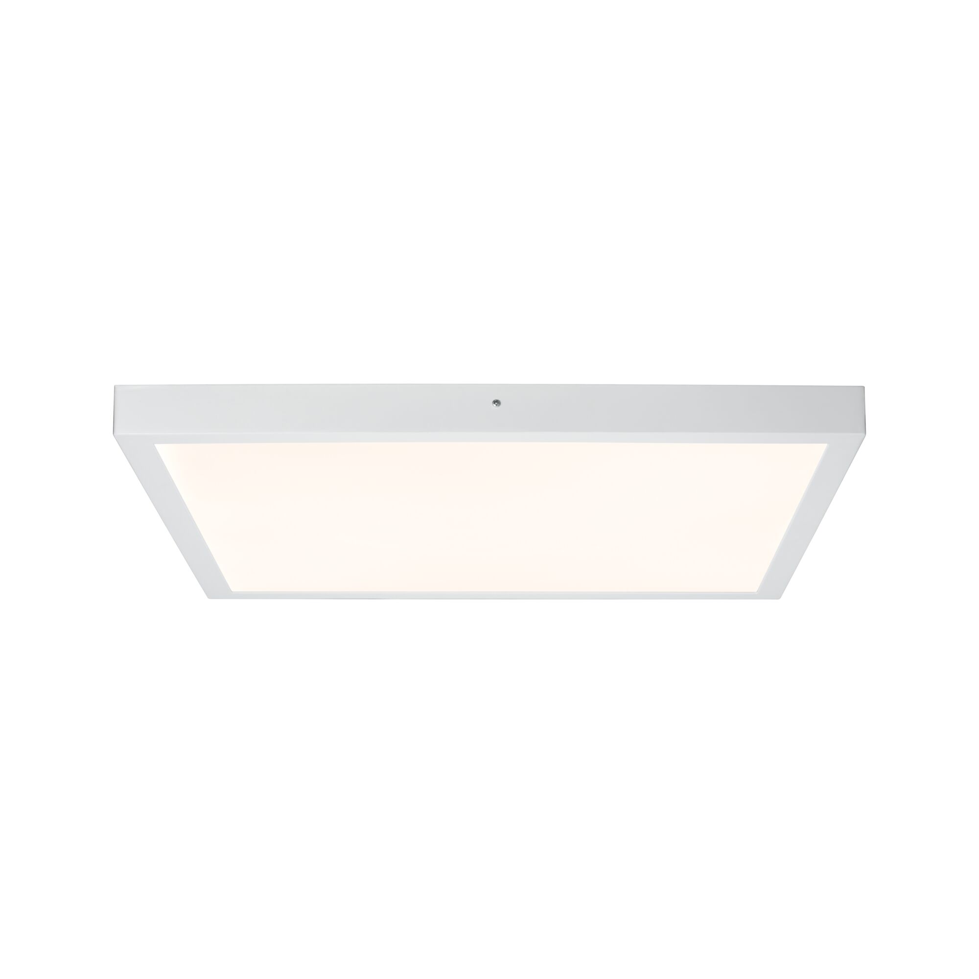 Plafonnier LED rectangulaire blanc avec cadre en aluminium pour éclairage moderne