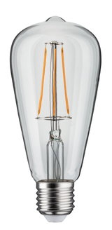 Ampoule LED filament transparente avec culot E27 en verre pour éclairage économique