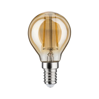 Ampoule LED en verre ambré avec culot E14 pour éclairage économique et style rétro