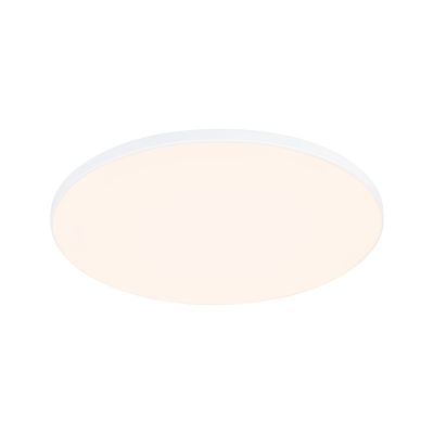 Runde weiße LED-Deckenleuchte mit warmweißem Licht für moderne Wohnräume und energiesparende Beleuchtung