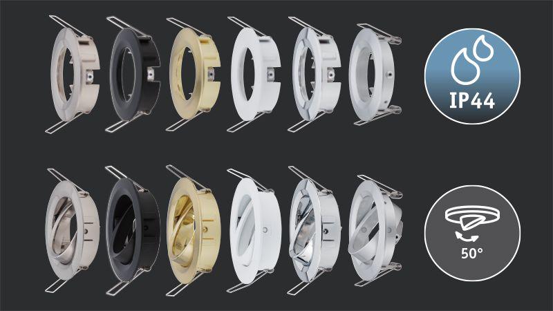 Einbauleuchten selbst kombinieren Kombiniere mit Choose deine eigene Einbauleuchte von Paulmann.