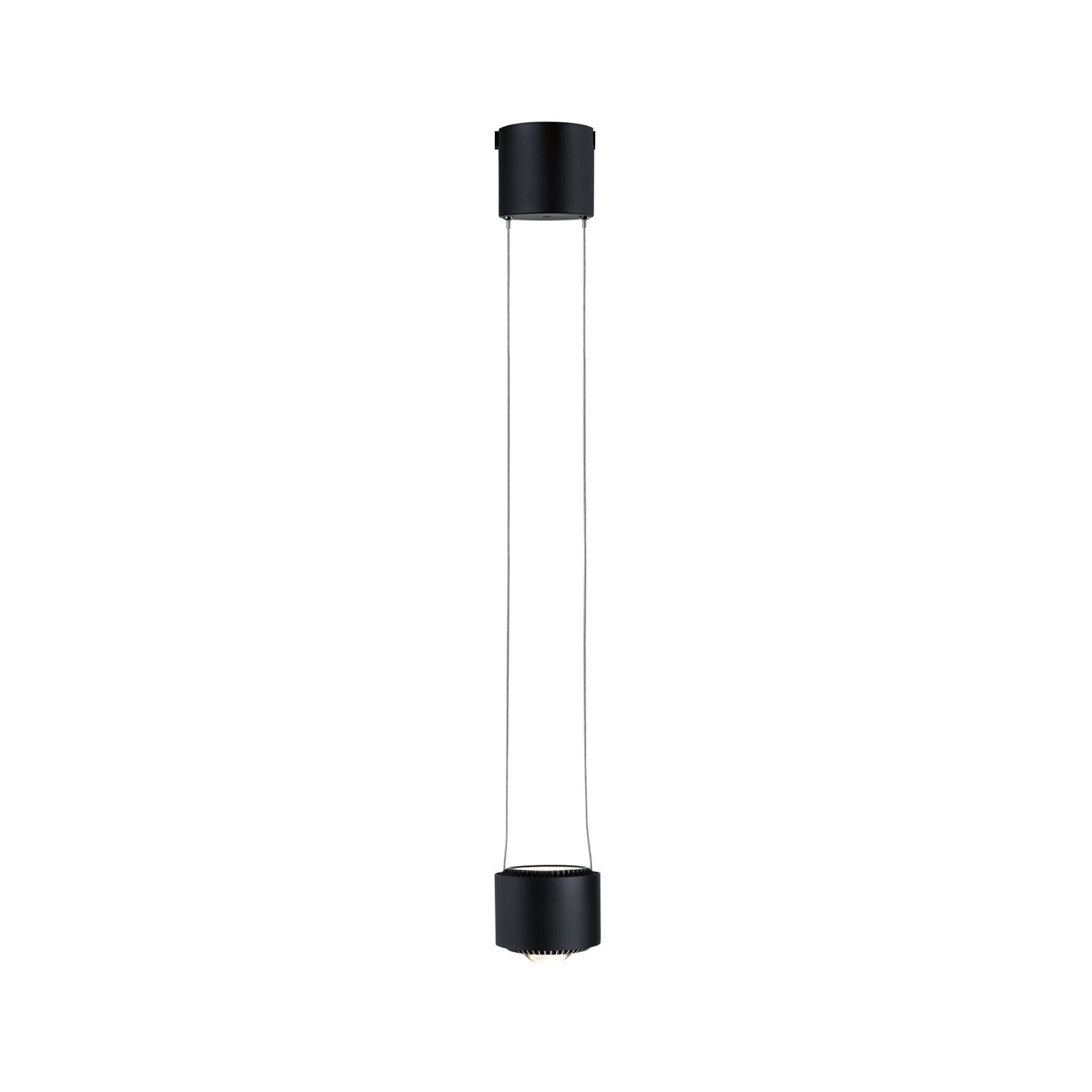 URail Suspension LED Aldan 930lm / 530lm 8,5 / 1x4,5W 4000K gradable 230V Noir mat/Noir