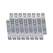Flexibler LED-Streifen in Silber mit weißen LEDs für moderne Lichtakzente und energiesparende Beleuchtung