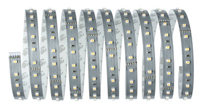 Flexibele LED-strip met witte LEDs op zilveren printplaat voor veelzijdige verlichting